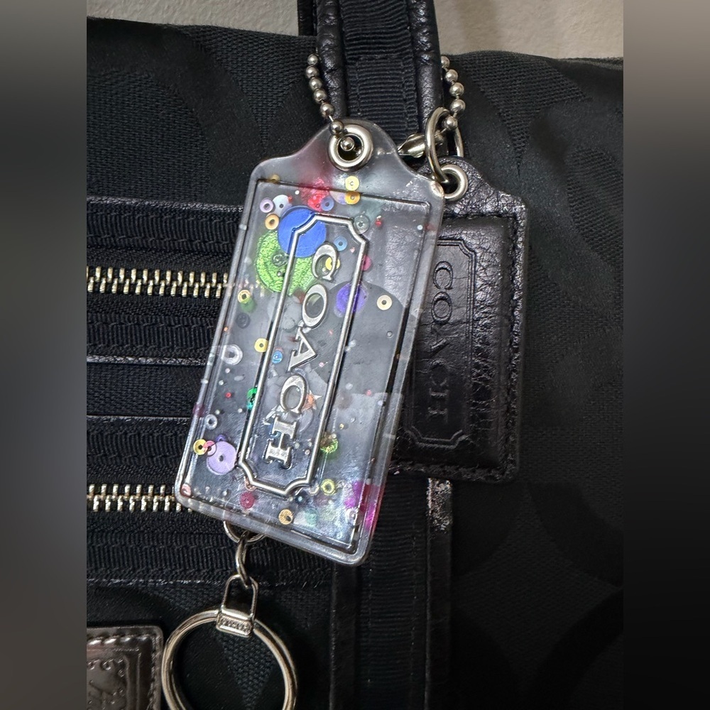 Coach Black Signature Tote Bag - Picture 3 of 11